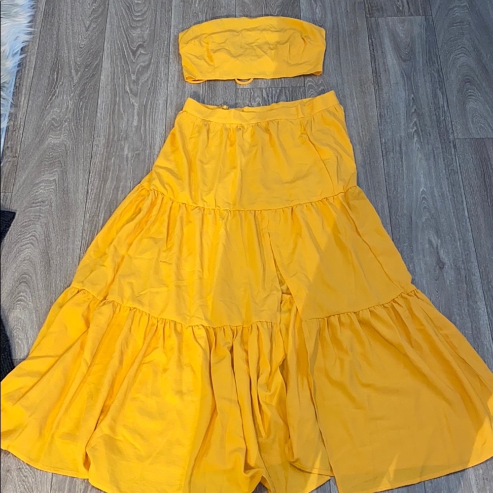 2 Piece Skirt/Crop Top